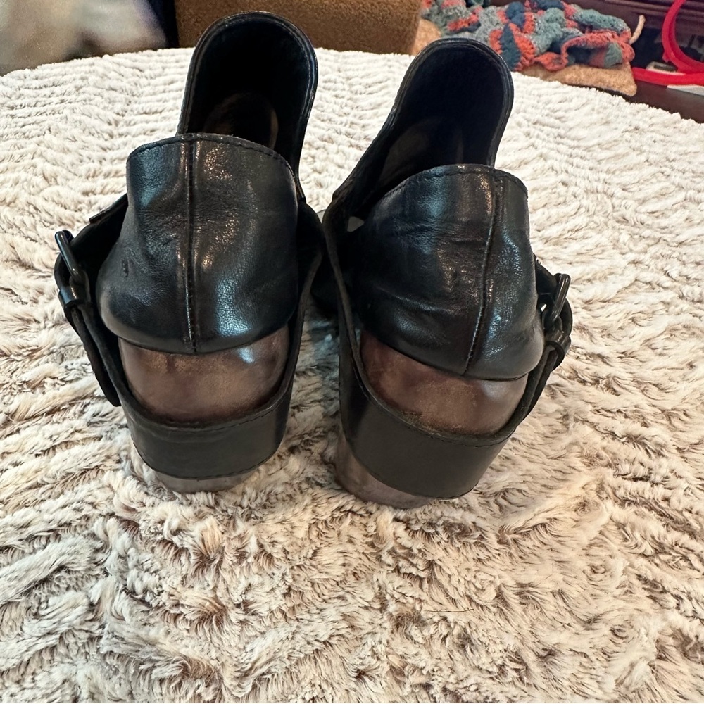 Marsell Black Leather Open Toe Ankle Boots Women’s Size 40/8.5 MSRP $1300+ - Picture 3 of 7